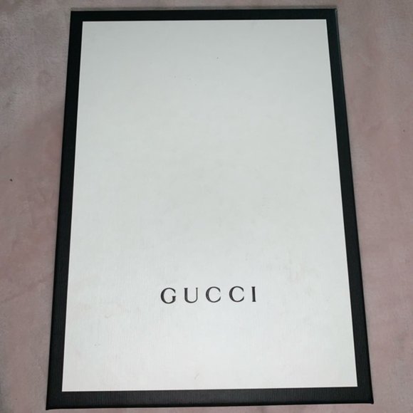 GUCCI Authentic EMPTY BOX Display SHOE BOX Container ACCESSORY BOX Priced CHEAP - Picture 3 of 7